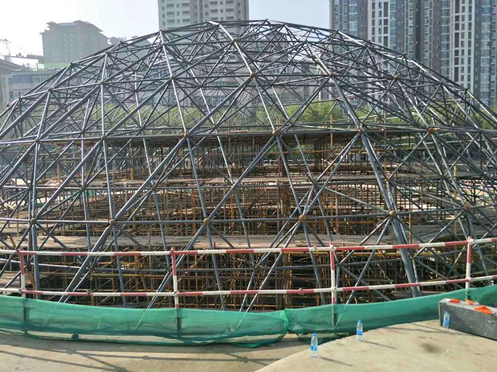 深圳球形网架钢结构施工